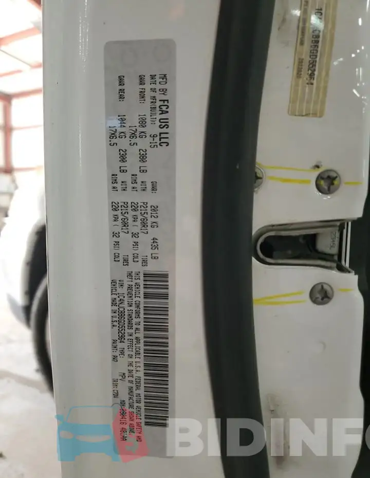 1C4NJCBB6GD552964 Photo# 13