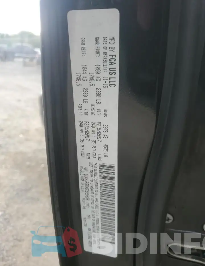 1C4NJRBBXGD595836 Photo# 12