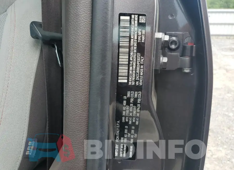 ZACCJBBB2HPE83727 Photo# 13