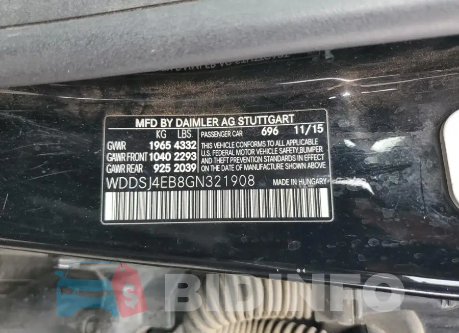 WDDSJ4EB8GN321908 Photo# 12