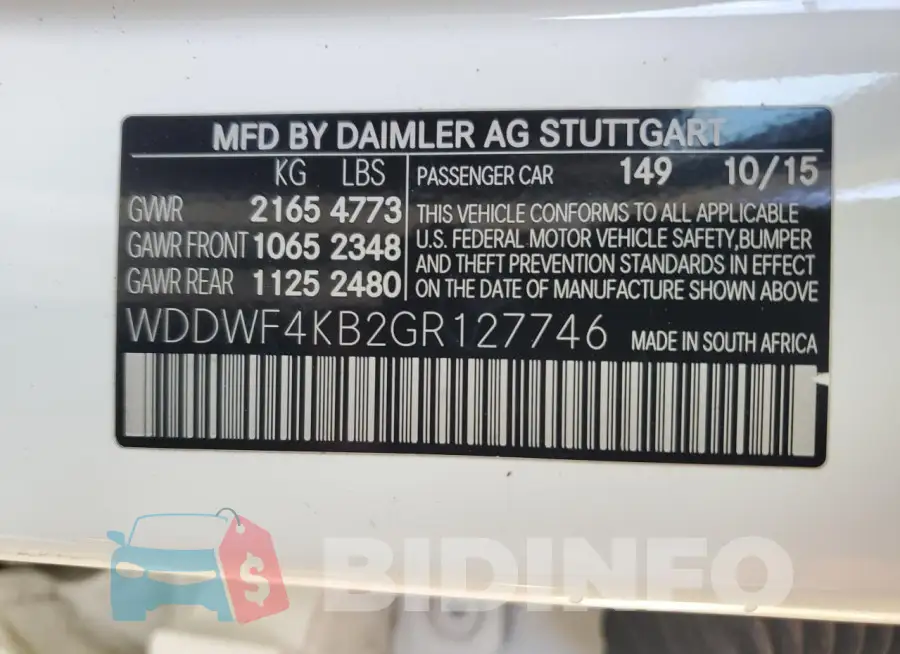 WDDWF4KB2GR127746 Photo# 12