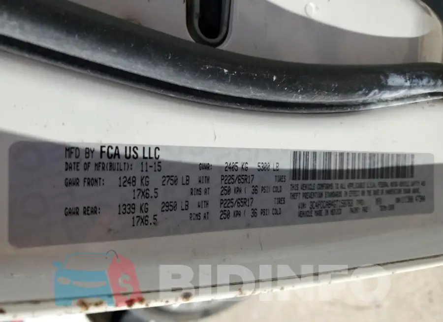 3C4PDCAB4GT158763 Photo# 14