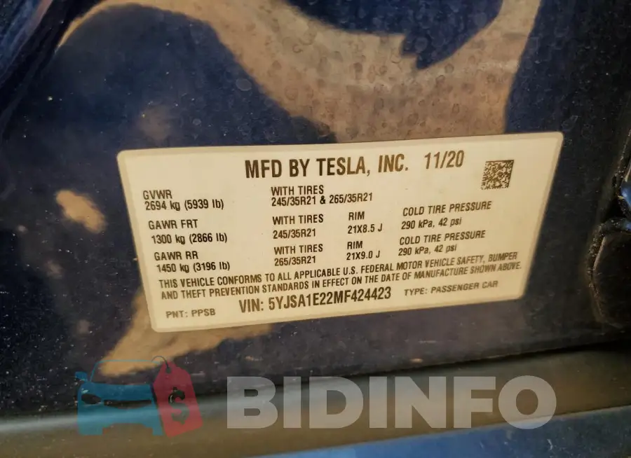 5YJSA1E22MF424423 Photo# 12