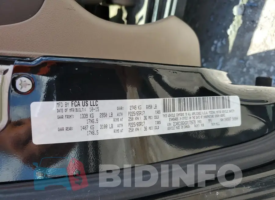 2C4RC1BGXGR172678 Photo# 14