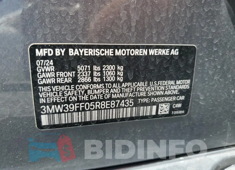 3MW39FF05R8E87435 Photo# 13
