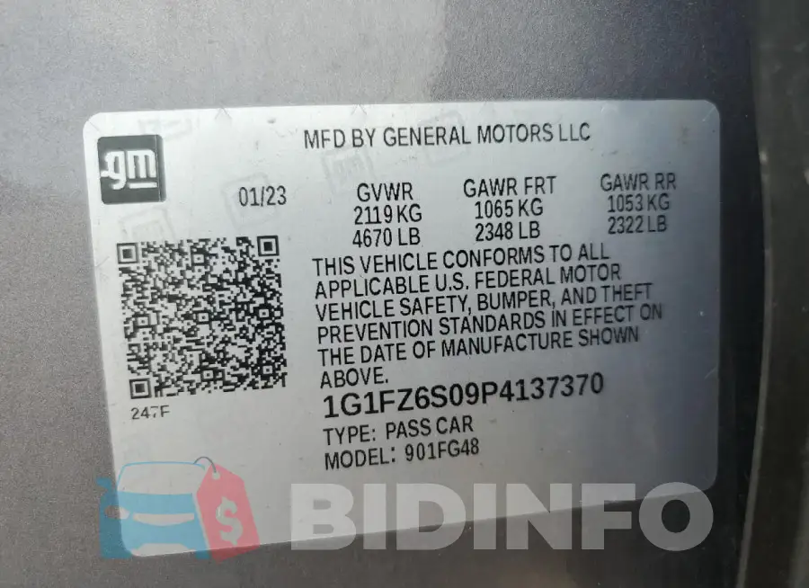 1G1FZ6S09P4137370 Photo# 12