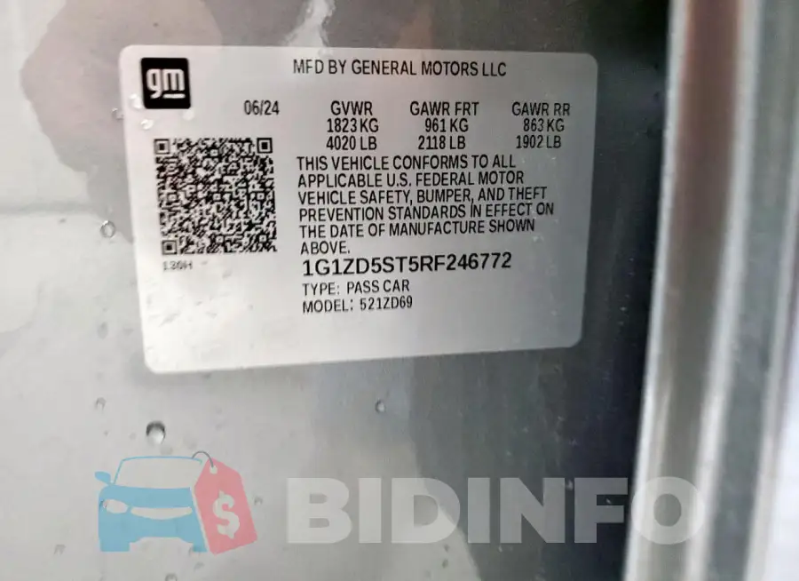 1G1ZD5ST5RF246772 Photo# 12
