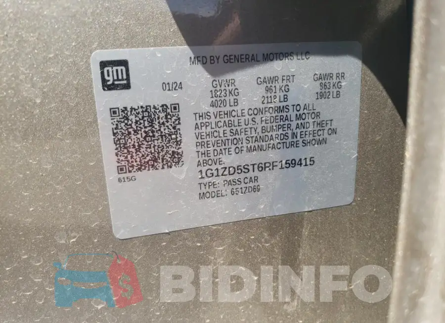 1G1ZD5ST6RF159415 Photo# 12