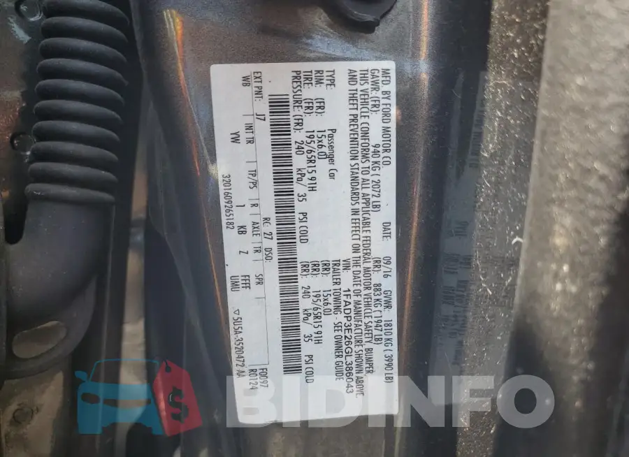 1FADP3E26GL386043 Photo# 12