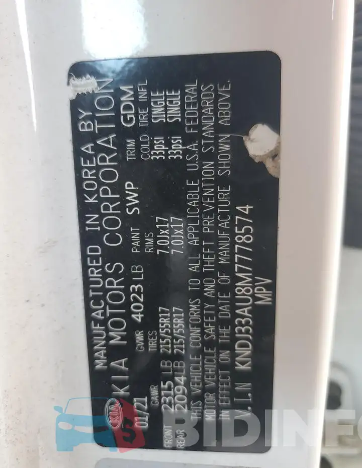 KNDJ33AU8M7778574 Photo# 12
