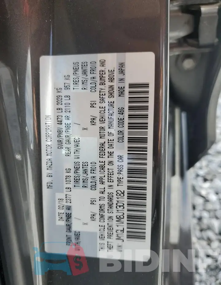 JM1GL1VM8J1301182 Photo# 12