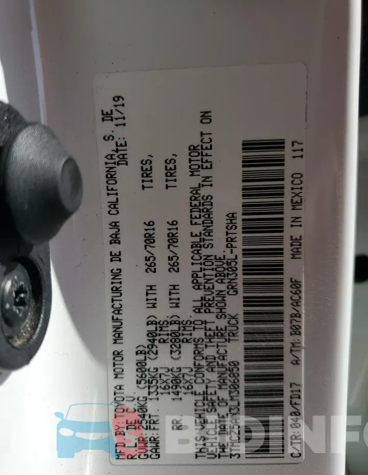 3TMCZ5AN3LM306850 Photo# 12