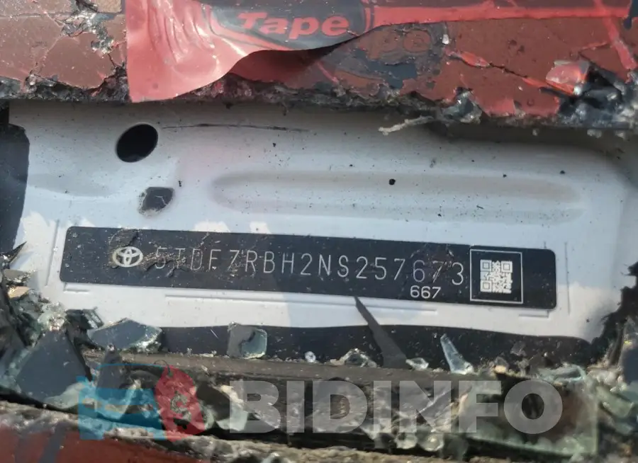 5TDFZRBH2NS257673 Photo# 13