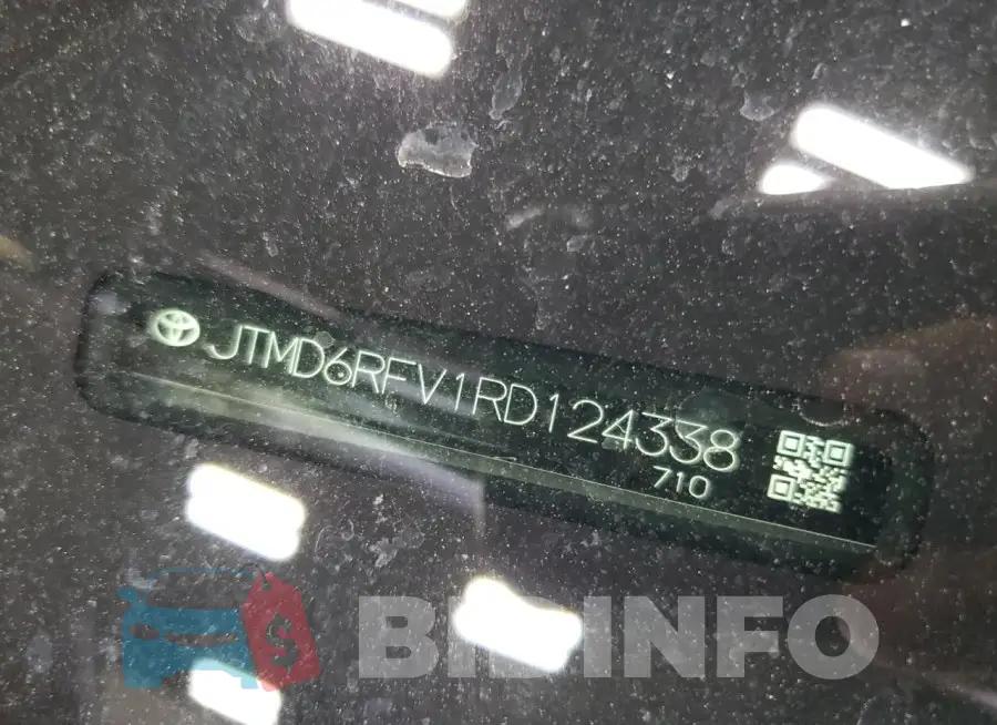 JTMD6RFV1RD124338 Photo# 13