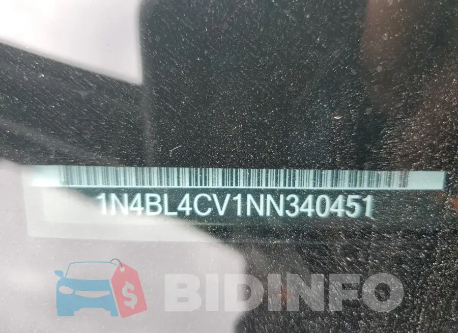 1N4BL4CV1NN340451 Photo# 13