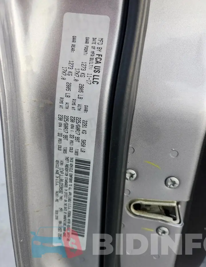 1C4PJLLB8JD590582 Photo# 14