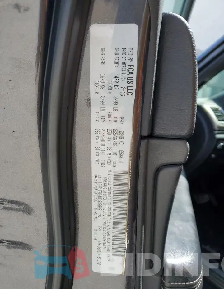 1C4RJFBG4GC336888 Photo# 13