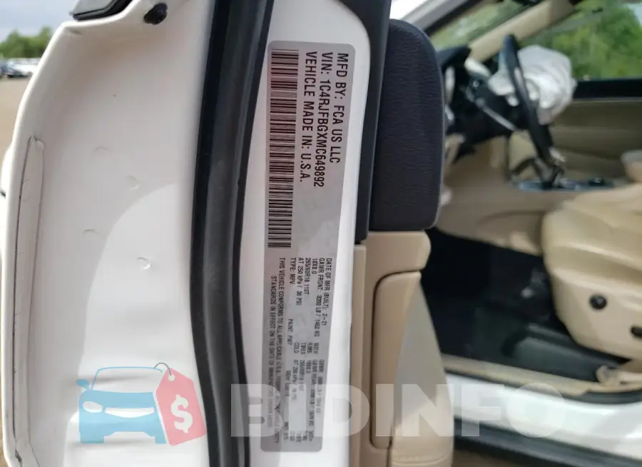 1C4RJFBGXMC649892 Photo# 13