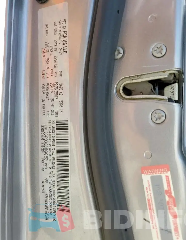 3C4PDCAB2HT602059 Photo# 13