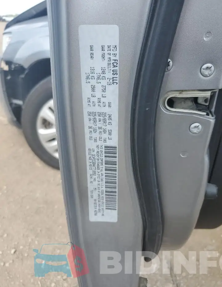 3C4PDCBB4KT718952 Photo# 13