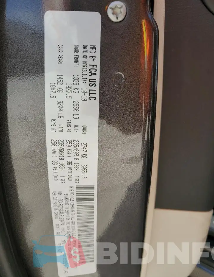 2C4RC1GG4LR123074 Photo# 13