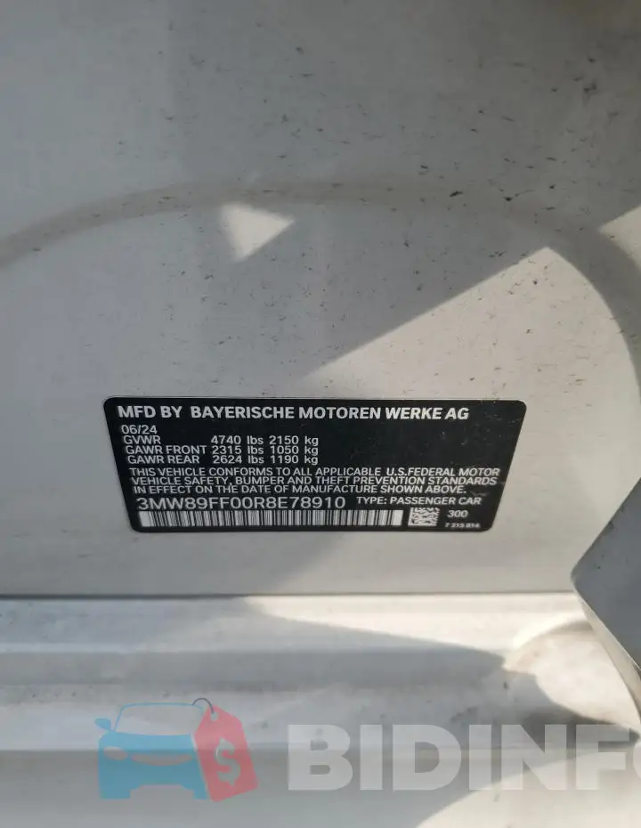 3MW89FF00R8E78910 Photo# 12