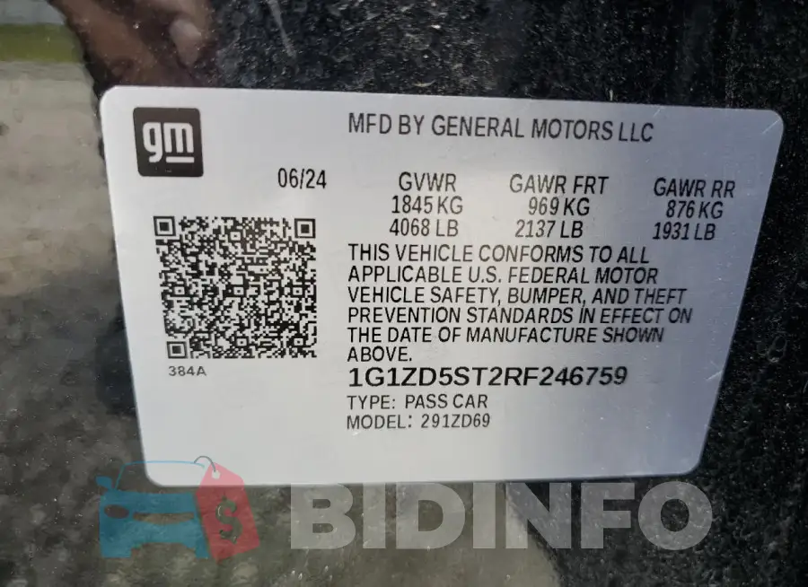 1G1ZD5ST2RF246759 Photo# 12