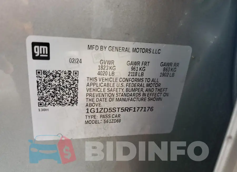 1G1ZD5ST5RF177176 Photo# 13