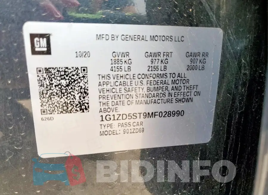 1G1ZD5ST9MF028990 Photo# 12