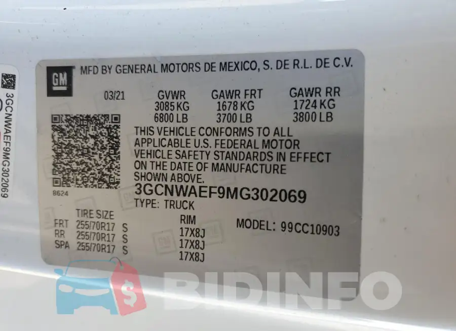 3GCNWAEF9MG302069 Photo# 12
