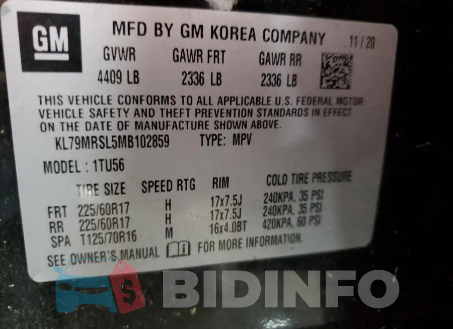 KL79MRSL5MB102859 Photo# 14