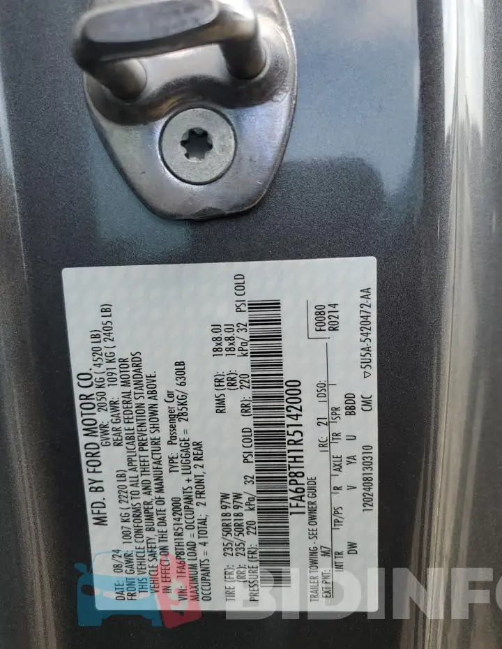 1FA6P8TH1R5142000 Photo# 12