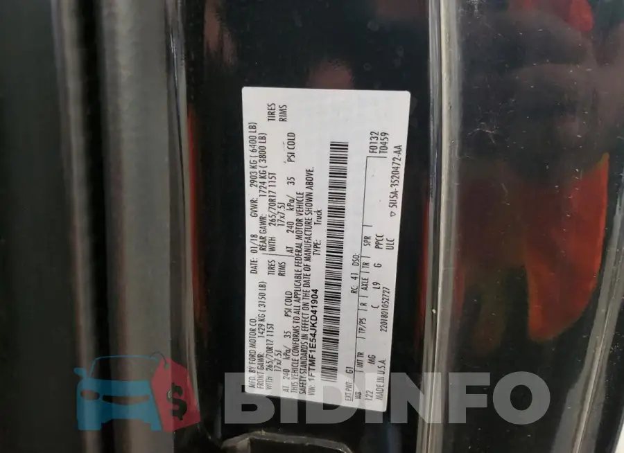1FTMF1E54JKD41904 Photo# 12