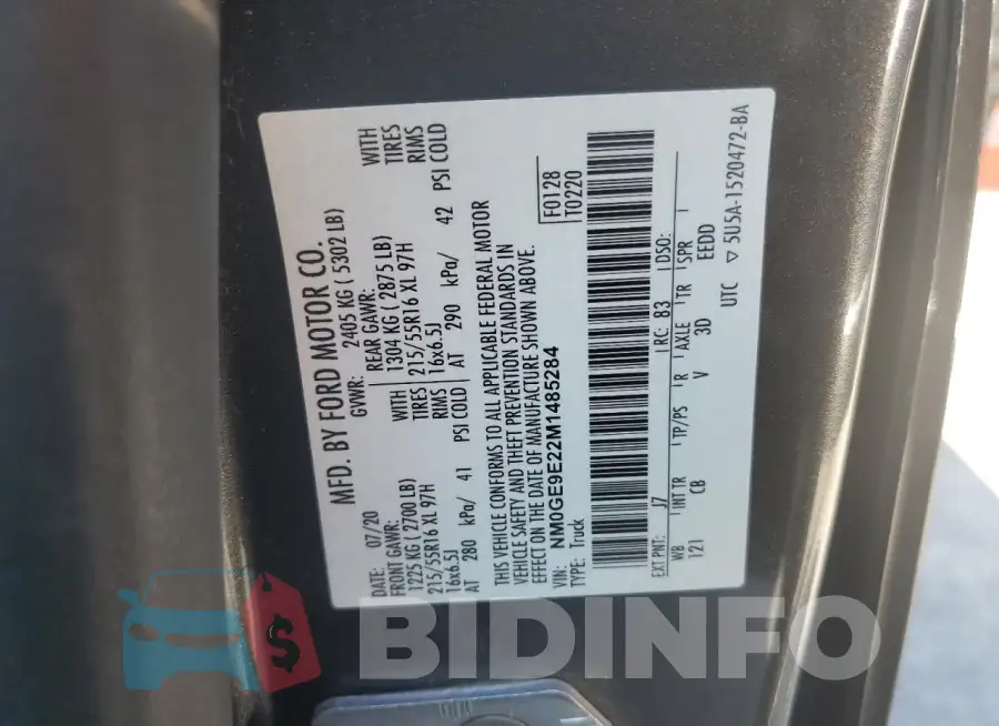 NM0GE9E22M1485284 Photo# 13