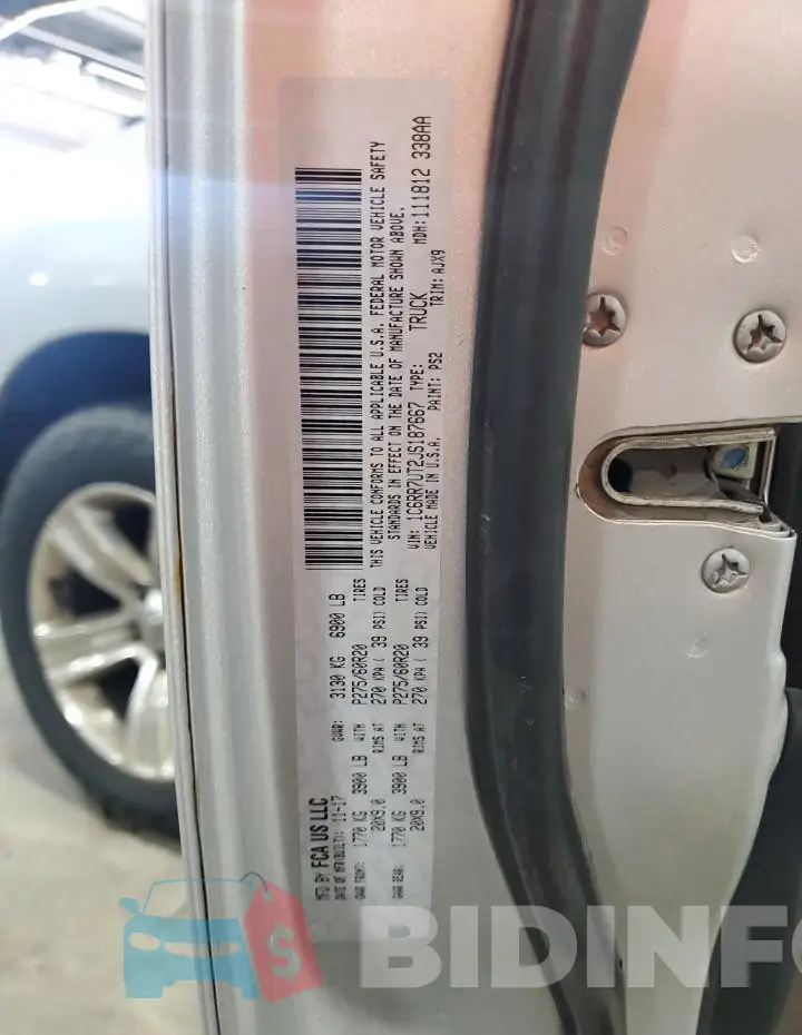 1C6RR7UT2JS187667 Photo# 12
