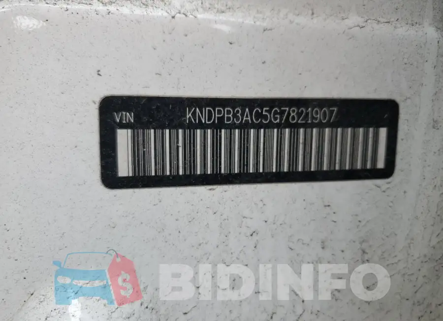 KNDPB3AC5G7821907 Photo# 13