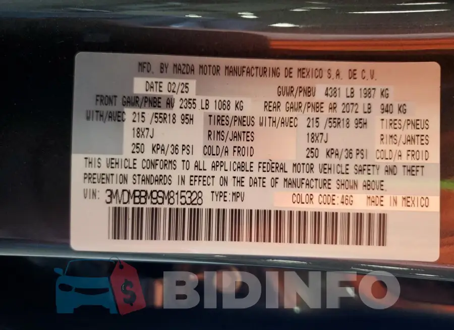 3MVDMBBM9SM815328 Photo# 13