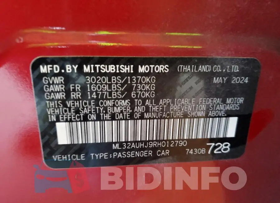 ML32AUHJ9RH012790 Photo# 12