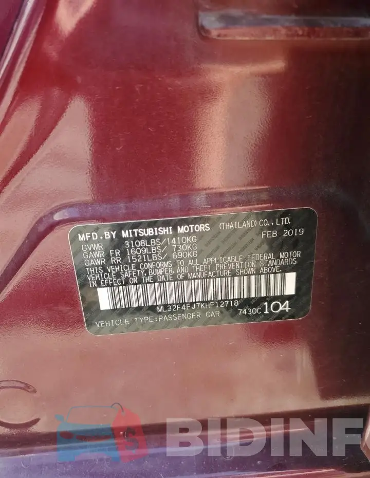 ML32F4FJ7KHF12718 Photo# 12