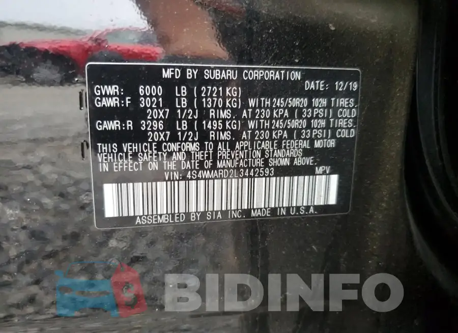 4S4WMARD2L3442593 Photo# 13