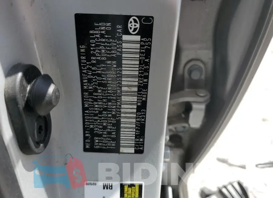 5YFEPMAE0MP235125 Photo# 12