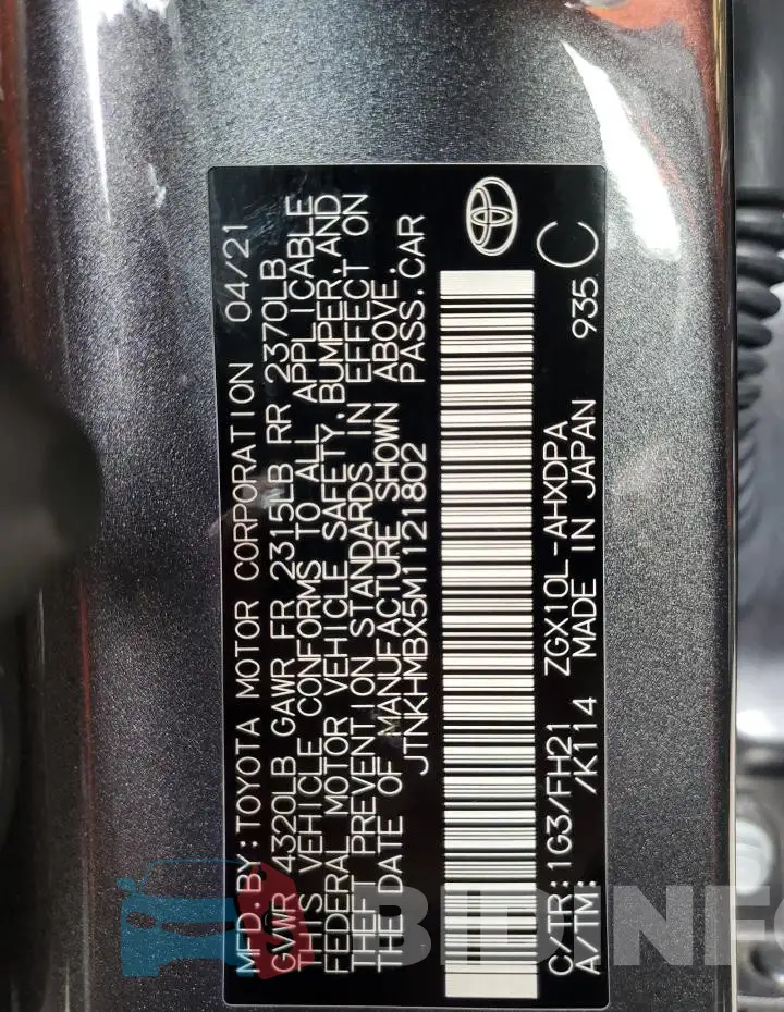 JTNKHMBX5M1121802 Photo# 13