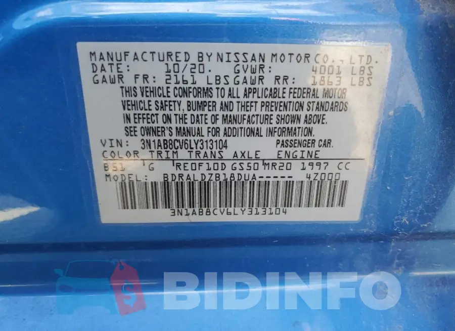 3N1AB8CV6LY313104 Photo# 12