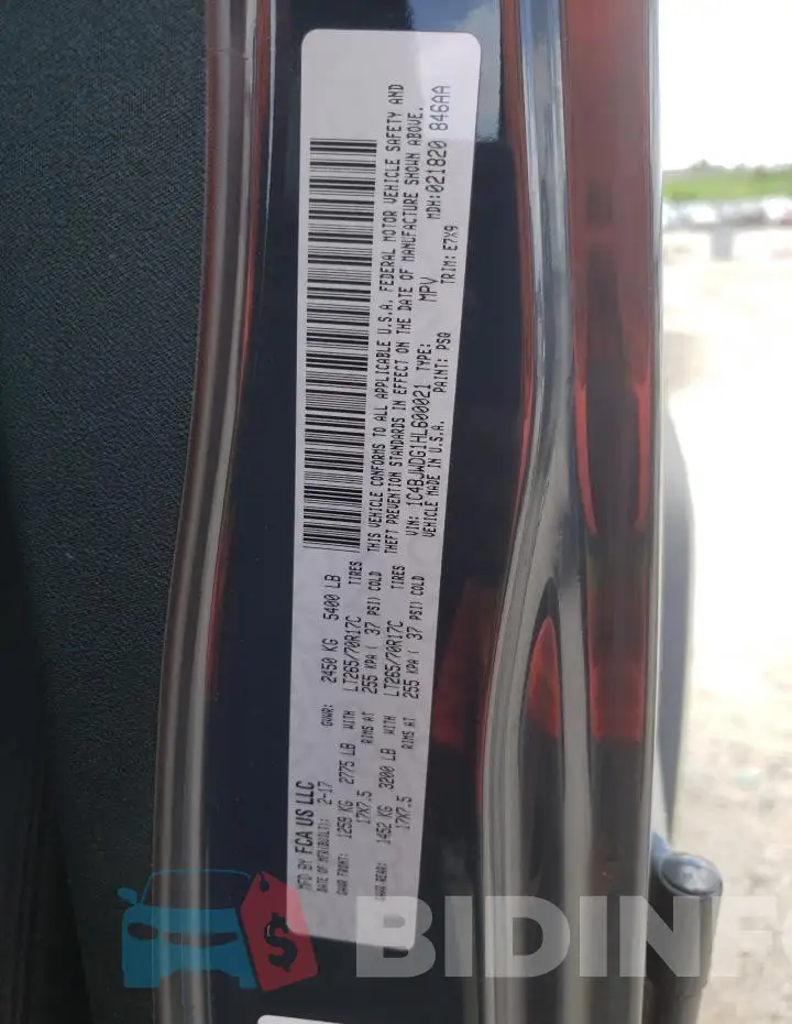 1C4BJWDG1HL600021 Photo# 13