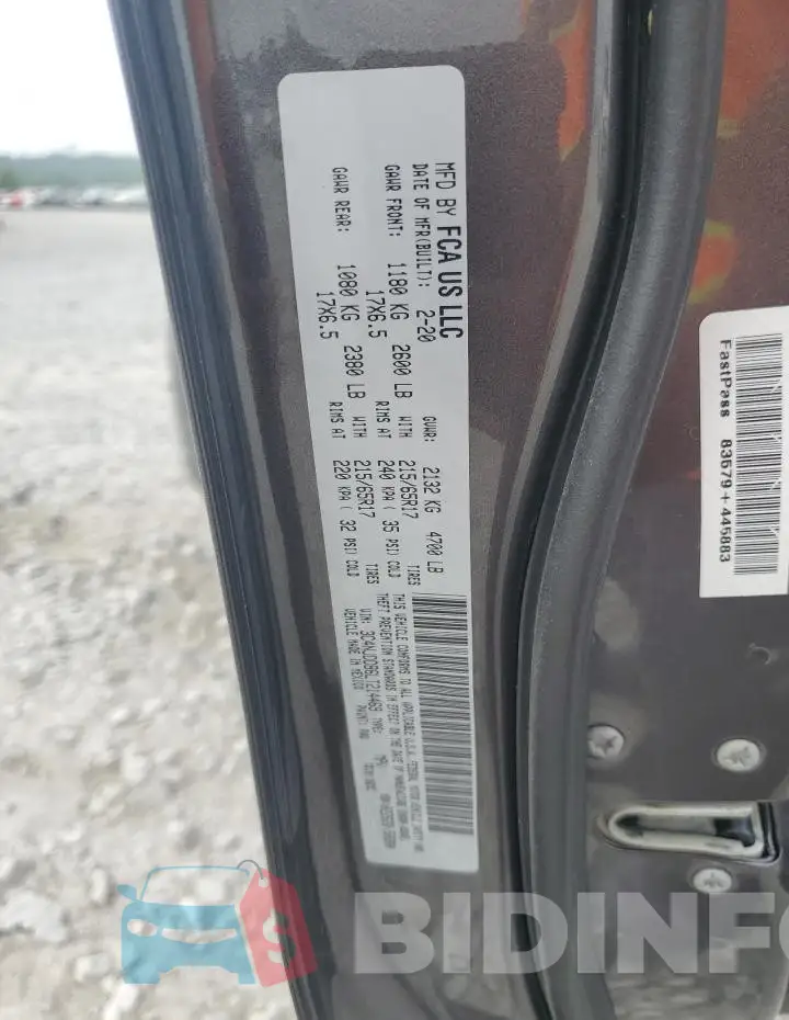 3C4NJDDB6LT214469 Photo# 13