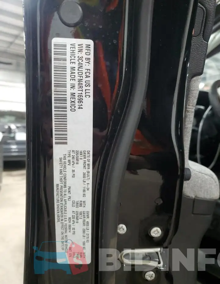 3C4NJDFN4RT169614 Photo# 14