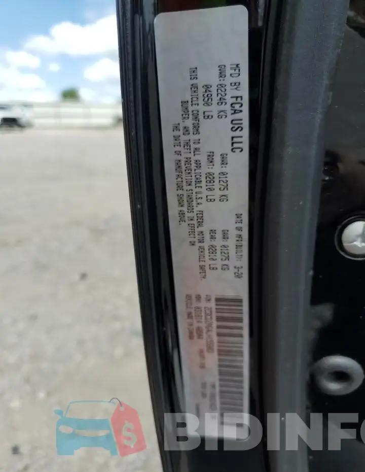 2C3CDZAG4LH155883 Photo# 12
