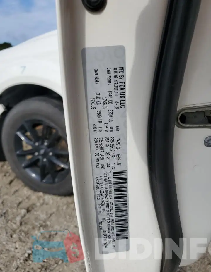 3C4PDCBB4KT758836 Photo# 13