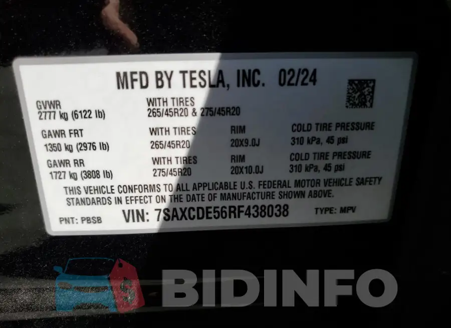 7SAXCDE56RF438038 Photo# 14