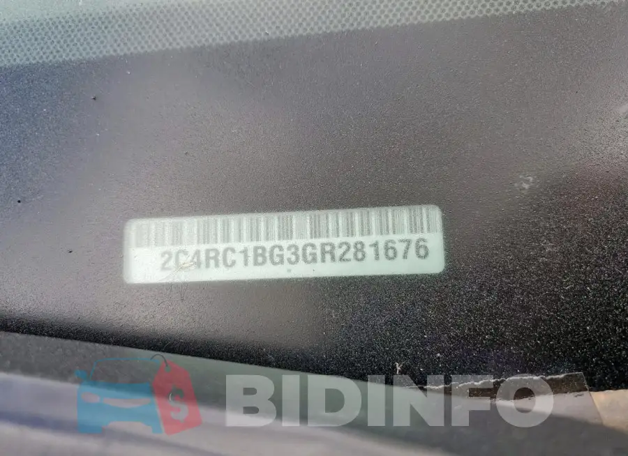 2C4RC1BG3GR281676 Photo# 13